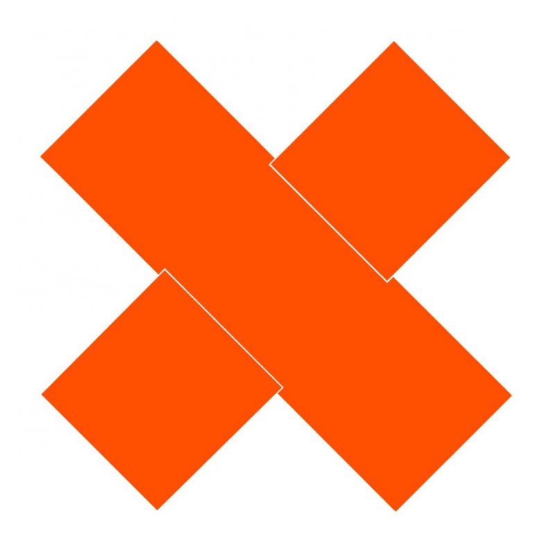 Superior Mark X-Marker 10cm orange