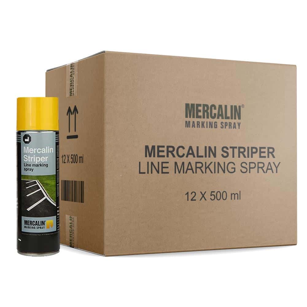 Mercalin Striper - Yellow Line Marking Spray