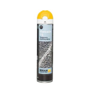 Mercalin TS - Temporary Marking Spray Paint - Yellow spray paint