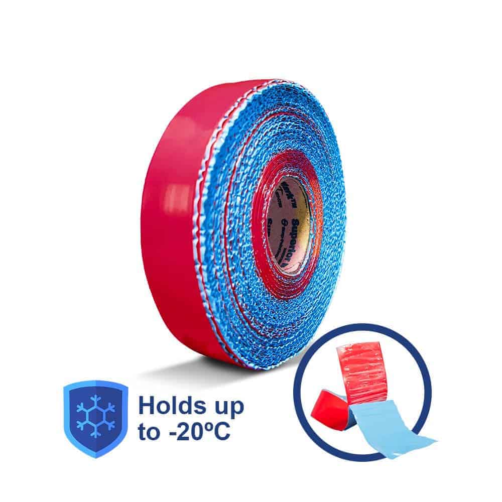 Red Freezer Tape for floormarking - 5 cm