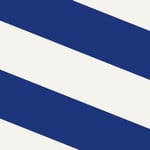 Stripe Tape - Diagonal Blue White