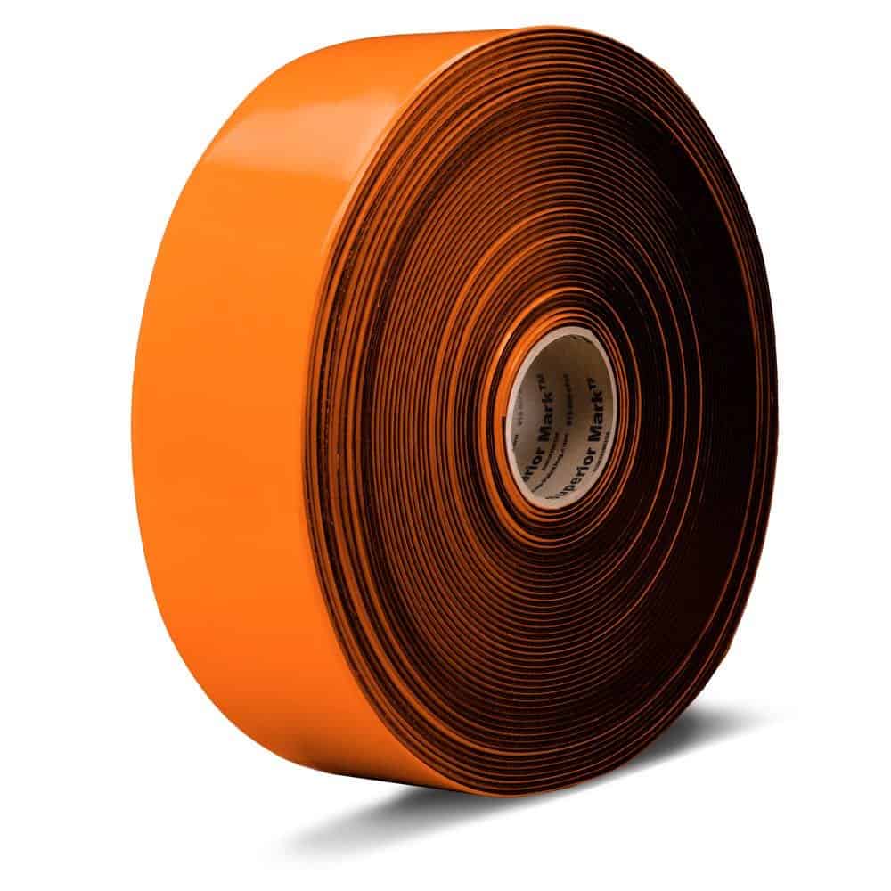 Velcro Carpet Tape Floor Marking - Orange Carpet Tape 10cm wide - Superior Mark®